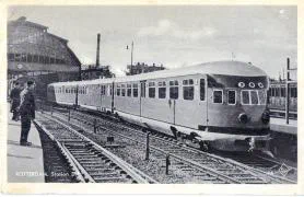 Rotterdam, station Zuid, Pontonnier Dordrecht - 1939
