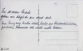 Twee kaarten geschreven door een Duitse militair in Dordrecht