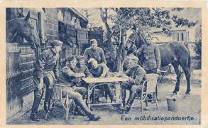 Veldpostkaart Wielrijder - 28 april 1940