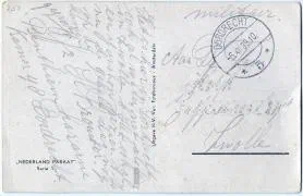 Veldpostkaart Dordrecht - winter 1939