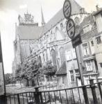 7. De witte vlag op de Grote Kerk van Dordrecht tijdens de tweede wereldoorlog thumbnail