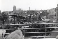 16. Zicht op het Wilgenbosch in Dordrecht tijdens de tweede wereldoorlog thumbnail