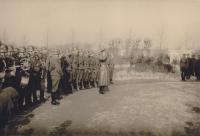 Duitse militaire begraafplaats op de algemene begraafplaats in Dordrecht tijdens de tweede wereldoorlog thumbnail