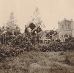 64.  Duitse muzikanten spelen muziek tijdens de parade in juni 1940 tegenover het Station in Dordrecht 402 thumbnail
