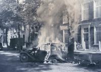 4. Voorstraat in Noordwijk tijdens de tweede wereldoorlog. thumbnail