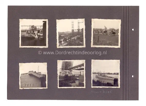 2 Kriegsmarine fotoalbum Dordrecht. image