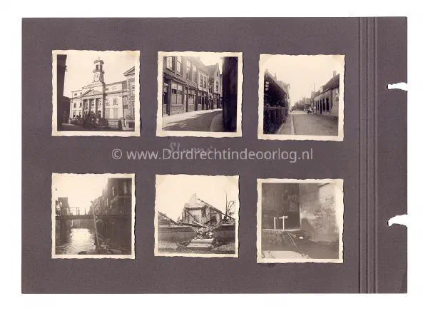 6 Kriegsmarine fotoalbum Dordrecht. image
