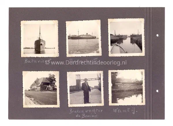 11 Kriegsmarine fotoalbum Dordrecht. image