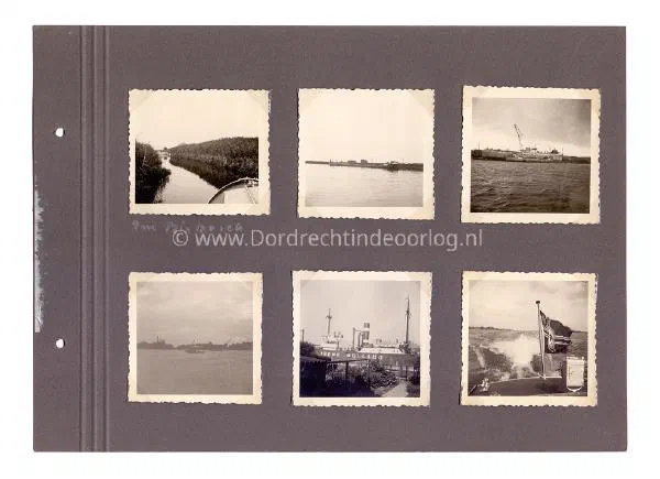 12 Kriegsmarine fotoalbum Dordrecht. image