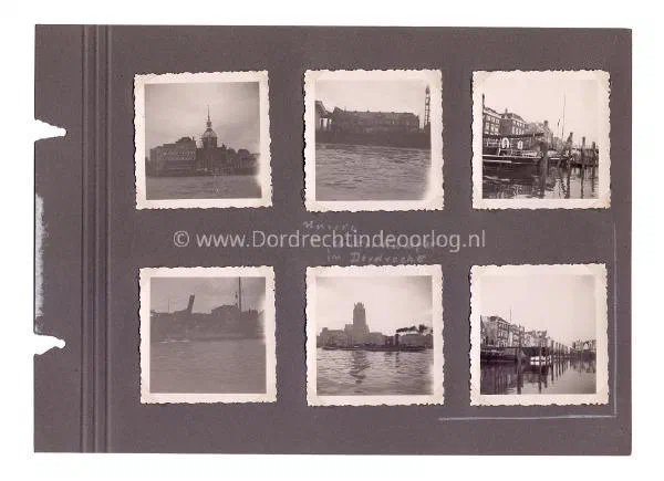 13 Kriegsmarine fotoalbum Dordrecht. image
