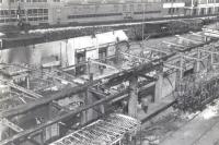 2. De goederenloods bij de spoorweghaven in Dordrecht tijdens de tweede wereldoorlog thumbnail