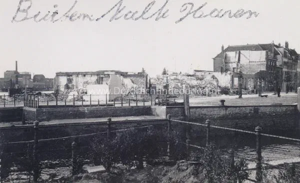 14. Oorlogsschade aan de Binnen Kalkhaven FDM1940 14 image