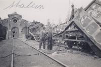5. Het rangeerterrein van de NS bij het station van Dordrecht thumbnail